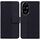 Custodia per telefono in pelle goffrata geometrica per Honor 200 Pro (nera) Custodia per telefono in pelle goffrata geometrica per Honor 200 Pro (nera)