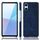 Per Sony Xperia 10 VI Custodia per telefono con cover posteriore in tessuto Litchi (blu) Per Sony Xperia 10 VI Custodia per telefono con cover posteriore in tessuto Litchi (blu)