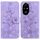 Custodia per telefono in pelle goffrata Giglio per Honor 200 Pro 5G (viola) Custodia per telefono in pelle goffrata Giglio per Honor 200 Pro 5G (viola)