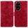 Custodia per telefono in pelle goffrata Giglio per Honor 200 Pro 5G (rossa) Custodia per telefono in pelle goffrata Giglio per Honor 200 Pro 5G (rossa)