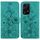Custodia per telefono in pelle goffrata Global Lily per Honor 200 Lite (verde) Custodia per telefono in pelle goffrata Global Lily per Honor 200 Lite (verde)