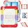 Per iPad Air 11 2024 Custodia protettiva in silicone + tablet PC (arcobaleno rosso) Per iPad Air 11 2024 Custodia protettiva in silicone + tablet PC (arcobaleno rosso)