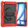 Per iPad Air 13 2024 Custodia tablet PC ibrida in silicone con tracolla (rossa) Per iPad Air 13 2024 Custodia tablet PC ibrida in silicone con tracolla (rossa)
