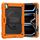 Per iPad Pro 13 2024 Custodia tablet PC ibrida in silicone con tracolla (arancione) Per iPad Pro 13 2024 Custodia tablet PC ibrida in silicone con tracolla (arancione)