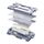 Banco di prova a strati per scheda madre QianLi iSocket Series 8 in 1 per iPhone serie 15 Banco di prova a strati per scheda madre QianLi iSocket Series 8 in 1 per iPhone serie 15
