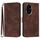 Per Honor 200 Custodia per telefono in pelle con motivo a linee Skin Feel (caffè) Per Honor 200 Custodia per telefono in pelle con motivo a linee Skin Feel (caffè)