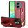 Custodia per cellulare con retro in pelle per vivo Y38 5G / Y200i 5G (rossa) Custodia per cellulare con retro in pelle per vivo Y38 5G / Y200i 5G (rossa)
