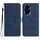 Custodia per telefono in pelle per Honor 200 con motivo a cuore Skin Feel (blu reale) Custodia per telefono in pelle per Honor 200 con motivo a cuore Skin Feel (blu reale)