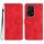 Custodia per cellulare in pelle per Honor 200 Lite con motivo a cuore globale (rosso) Custodia per cellulare in pelle per Honor 200 Lite con motivo a cuore globale (rosso)