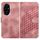 Per Honor 200 Pro YX0060 Custodia in pelle per telefono con testa di elefante in rilievo con cordino (rosa) Per Honor 200 Pro YX0060 Custodia in pelle per telefono con testa di elefante in rilievo con cordino (rosa)