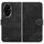 Per Honor 200 Pro YX0060 Custodia in pelle per telefono con testa di elefante in rilievo con cordino (nero) Per Honor 200 Pro YX0060 Custodia in pelle per telefono con testa di elefante in rilievo con cordino (nero)