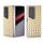 Custodia per telefono in PU con struttura trasparente per Honor Magic V2 RSR Porsche Design intrecciato (oro) Custodia per telefono in PU con struttura trasparente per Honor Magic V2 RSR Porsche Design intrecciato (oro)