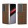 Custodia per telefono in PU con struttura trasparente e trama intrecciata per Honor Magic V2 RSR Porsche Design (marrone) Custodia per telefono in PU con struttura trasparente e trama intrecciata per Honor Magic V2 RSR Porsche Design (marrone)