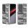 Custodia per telefono in PU con cornice trasparente con texture rombica colorata per Honor Magic V2 RSR Porsche Design (nero e bianco) Custodia per telefono in PU con cornice trasparente con texture rombica colorata per Honor Magic V2 RSR Porsche Design (nero e bianco)