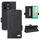 Custodia per telefono in pelle con chiusura magnetica per vivo Y28 4G (nera) Custodia per telefono in pelle con chiusura magnetica per vivo Y28 4G (nera)
