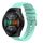 Per Huawei Watch GT 2E Cinturino per orologio in silicone tinta unita con motivo a pois ondulato da 22 mm (verde acqua) Per Huawei Watch GT 2E Cinturino per orologio in silicone tinta unita con motivo a pois ondulato da 22 mm (verde acqua)