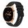 For Honor Watch GS 3 22mm Cinturino in silicone a tinta unita con motivo a punti ondulati (nero) For Honor Watch GS 3 22mm Cinturino in silicone a tinta unita con motivo a punti ondulati (nero)