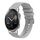 For Honor Magic Watch 2 46mm 22mm Cinturino in silicone a tinta unita con motivo a punti ondulati (grigio) For Honor Magic Watch 2 46mm 22mm Cinturino in silicone a tinta unita con motivo a punti ondulati (grigio)