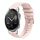 Per Honor Magic Watch 2 46mm 22mm Cinturino in silicone tinta unita con motivo a punti ondulati (rosa) Per Honor Magic Watch 2 46mm 22mm Cinturino in silicone tinta unita con motivo a punti ondulati (rosa)