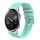 Per Honor Magic Watch 2 46mm 22mm Cinturino in silicone tinta unita con motivo a punti ondulati (verde acqua) Per Honor Magic Watch 2 46mm 22mm Cinturino in silicone tinta unita con motivo a punti ondulati (verde acqua)