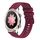 Cinturino per orologio in silicone tinta unita con motivo a punti ondulati da 22 mm For Honor Watch Dream (rosso vino) Cinturino per orologio in silicone tinta unita con motivo a punti ondulati da 22 mm For Honor Watch Dream (rosso vino)