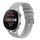 Per Huawei Watch 3 Pro Nuovo cinturino in silicone a tinta unita con motivo a punti ondulati da 22 mm (grigio)