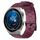 Per Huawei Watch GT3 Pro 43mm 20mm Cinturino in silicone tinta unita con motivo a calcio (rosso vino) Per Huawei Watch GT3 Pro 43mm 20mm Cinturino in silicone tinta unita con motivo a calcio (rosso vino)