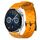 Per Huawei Watch GT3 42mm 20mm Cinturino in silicone tinta unita con motivo a calcio (giallo) Per Huawei Watch GT3 42mm 20mm Cinturino in silicone tinta unita con motivo a calcio (giallo)