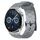 Per Huawei Watch GT3 42mm 20mm Cinturino in silicone a tinta unita con motivo calcio (grigio) Per Huawei Watch GT3 42mm 20mm Cinturino in silicone a tinta unita con motivo calcio (grigio)
