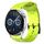 Per Huawei Watch GT3 42mm 20mm Cinturino in silicone tinta unita con motivo a calcio (verde lime) Per Huawei Watch GT3 42mm 20mm Cinturino in silicone tinta unita con motivo a calcio (verde lime)