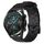 Per Huawei Watch GT2 42mm 20mm Cinturino in silicone tinta unita con motivo a calcio (nero) Per Huawei Watch GT2 42mm 20mm Cinturino in silicone tinta unita con motivo a calcio (nero)