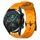 Per Huawei Watch GT2 42mm 20mm Cinturino in silicone tinta unita con motivo a calcio (giallo) Per Huawei Watch GT2 42mm 20mm Cinturino in silicone tinta unita con motivo a calcio (giallo)