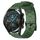 Per Huawei Watch GT2 42mm 20mm Cinturino in silicone tinta unita con motivo a calcio (verde militare) Per Huawei Watch GT2 42mm 20mm Cinturino in silicone tinta unita con motivo a calcio (verde militare)