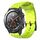 Per Huawei Watch 2 20mm Cinturino in silicone a tinta unita con motivo calcio (verde lime) Per Huawei Watch 2 20mm Cinturino in silicone a tinta unita con motivo calcio (verde lime)