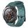 Per Huawei Watch 2 20mm Cinturino per orologio in silicone tinta unita con motivo a calcio (Rock Cyan) Per Huawei Watch 2 20mm Cinturino per orologio in silicone tinta unita con motivo a calcio (Rock Cyan)