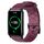 For Honor Watch ES 20mm Cinturino per orologio in silicone tinta unita con motivo a calcio (rosso vino) For Honor Watch ES 20mm Cinturino per orologio in silicone tinta unita con motivo a calcio (rosso vino)