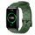 For Honor Watch ES 20mm Cinturino per orologio in silicone tinta unita con motivo a calcio (verde militare) For Honor Watch ES 20mm Cinturino per orologio in silicone tinta unita con motivo a calcio (verde militare)