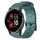Per Garmin Venu 2 Plus 20mm Cinturino per orologio in silicone tinta unita con motivo a calcio (Rock Cyan) Per Garmin Venu 2 Plus 20mm Cinturino per orologio in silicone tinta unita con motivo a calcio (Rock Cyan)