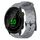 Per Garmin Forerunner 158 20mm Cinturino per orologio in silicone tinta unita modello calcio (grigio) Per Garmin Forerunner 158 20mm Cinturino per orologio in silicone tinta unita modello calcio (grigio)