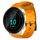 Per Garmin Forerunner 55 20mm Cinturino per orologio in silicone tinta unita con motivo a calcio (giallo) Per Garmin Forerunner 55 20mm Cinturino per orologio in silicone tinta unita con motivo a calcio (giallo)