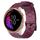 Per Garmin Venu 20mm Cinturino per orologio in silicone tinta unita con motivo a calcio (rosso vino) Per Garmin Venu 20mm Cinturino per orologio in silicone tinta unita con motivo a calcio (rosso vino)