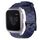 Per Garmin Venu SQ 20mm Cinturino per orologio in silicone tinta unita con motivo a calcio (blu navy) Per Garmin Venu SQ 20mm Cinturino per orologio in silicone tinta unita con motivo a calcio (blu navy)