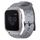 Per Garmin Venu SQ 20mm Cinturino per orologio in silicone tinta unita con motivo a calcio (grigio) Per Garmin Venu SQ 20mm Cinturino per orologio in silicone tinta unita con motivo a calcio (grigio)