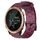 Per Garmin Forerunner 645 Music 20mm Cinturino in silicone tinta unita modello calcio (vino rosso) Per Garmin Forerunner 645 Music 20mm Cinturino in silicone tinta unita modello calcio (vino rosso)
