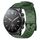 Per Xiaomi MI Watch S1 22mm Cinturino per orologio in silicone tinta unita con motivo a calcio (verde militare)