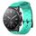 Per Xiaomi MI Watch S1 22mm Cinturino per orologio in silicone tinta unita con motivo a calcio (verde acqua) Per Xiaomi MI Watch S1 22mm Cinturino per orologio in silicone tinta unita con motivo a calcio (verde acqua)