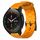 Per Xiaomi MI Watch S1 Pro 22mm Cinturino per orologio in silicone tinta unita con motivo a calcio (giallo)