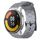 Per Xiaomi MI Watch Color 2 22mm Football Pattern Cinturino in silicone tinta unita (grigio)