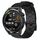 Per Huawei Watch GT Runner 22mm Cinturino per orologio in silicone tinta unita con motivo a calcio (nero) Per Huawei Watch GT Runner 22mm Cinturino per orologio in silicone tinta unita con motivo a calcio (nero)