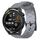 Per Huawei Watch GT Runner 22mm Cinturino in silicone tinta unita con motivo a calcio (grigio) Per Huawei Watch GT Runner 22mm Cinturino in silicone tinta unita con motivo a calcio (grigio)